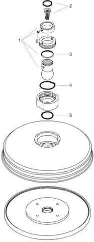 hansgrohe Tellerkopfbrause-28487000