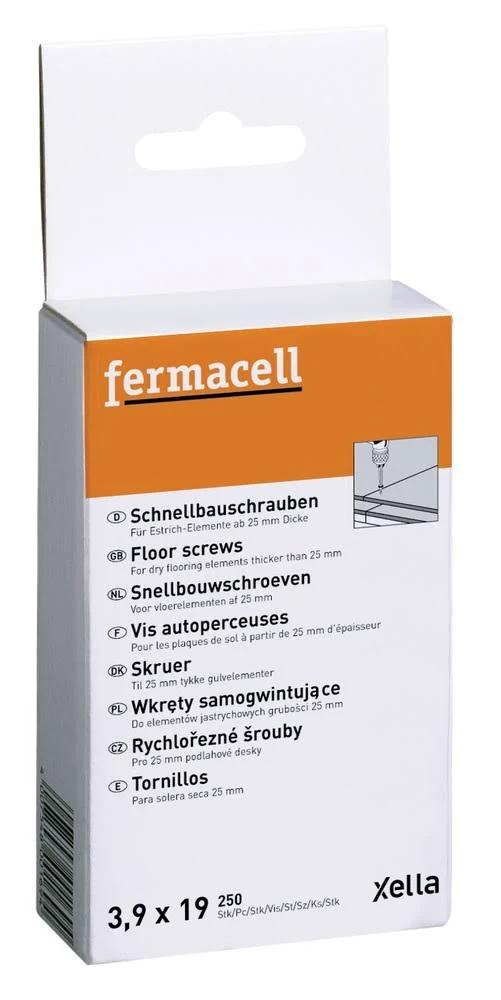 Fermacell Gipsfaser-Schnellbauschrauben 3,9x22 mm a 250 Stück-79024