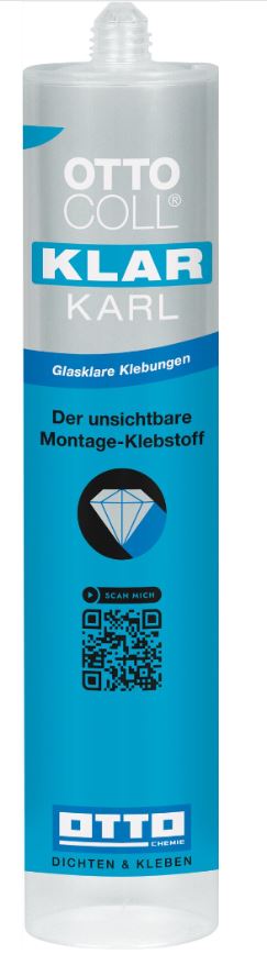 Ottocoll Klarkarl Hybrid-Polymer-Klebstoff transparent C00, 290ml-3483300