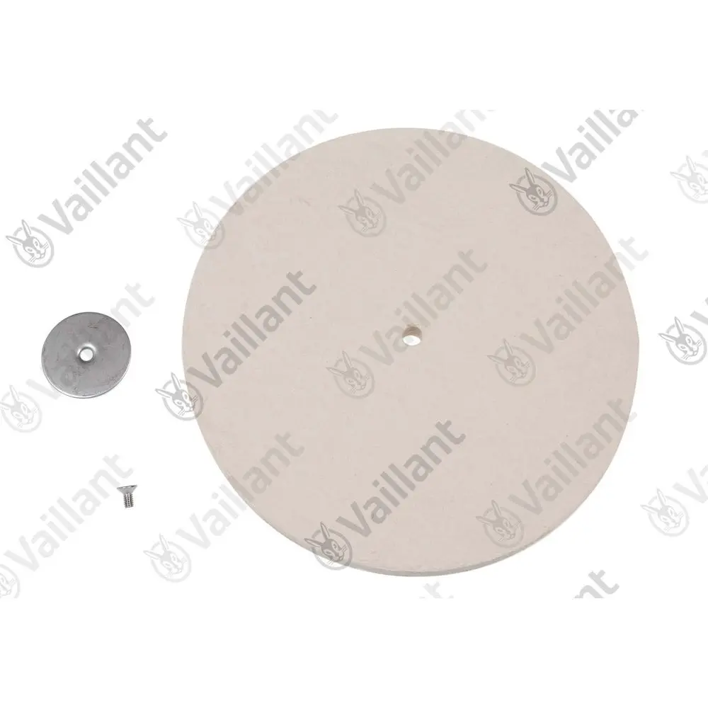 Vaillant Isolierplatte, 10 mm + Mutter/Scheibe Vaillant-Nr. 210779-210779