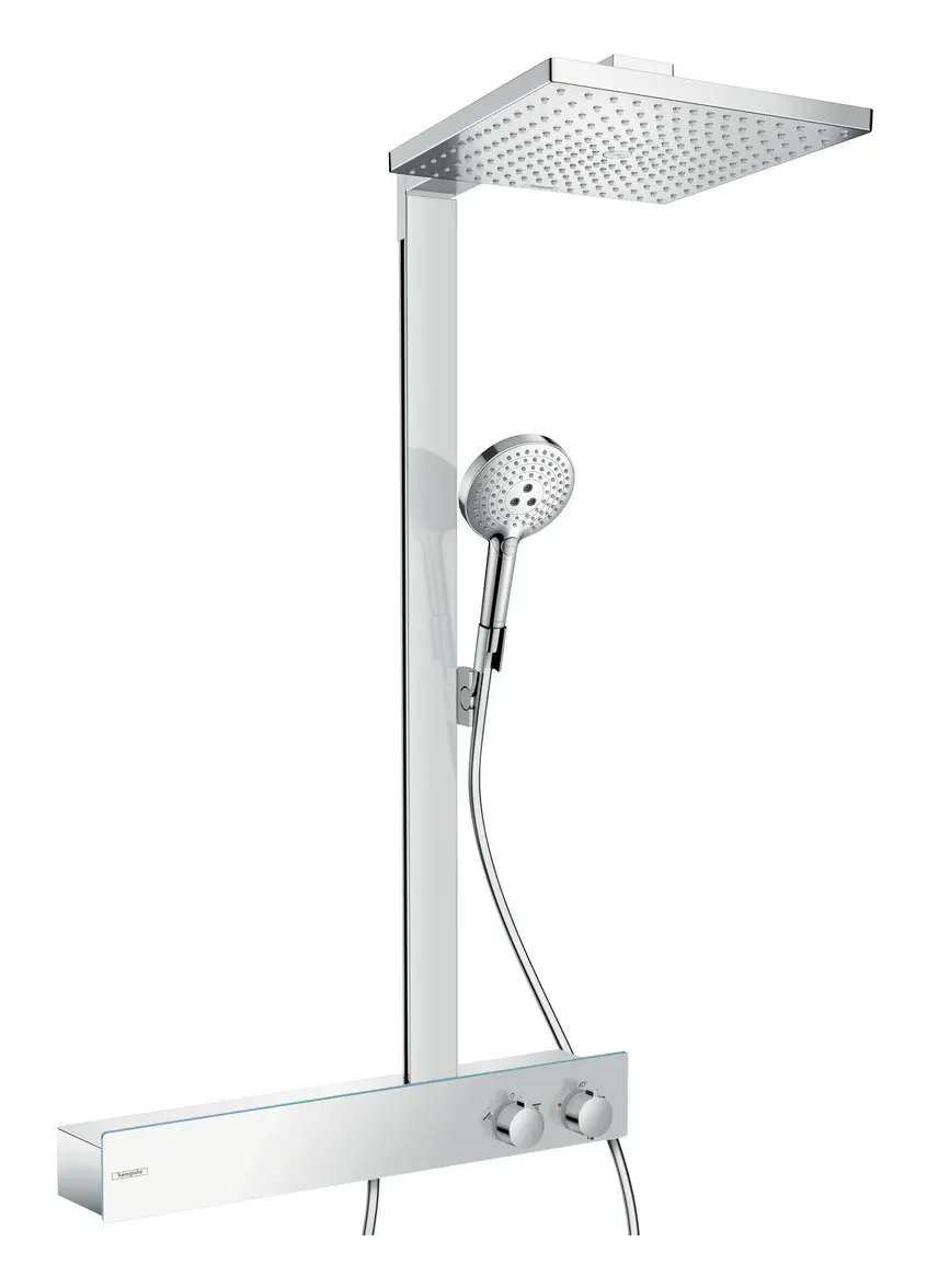 Hansgrohe Showerpipe Raindance E 300 1jet, mit ShowerTablet, chrom-27363000