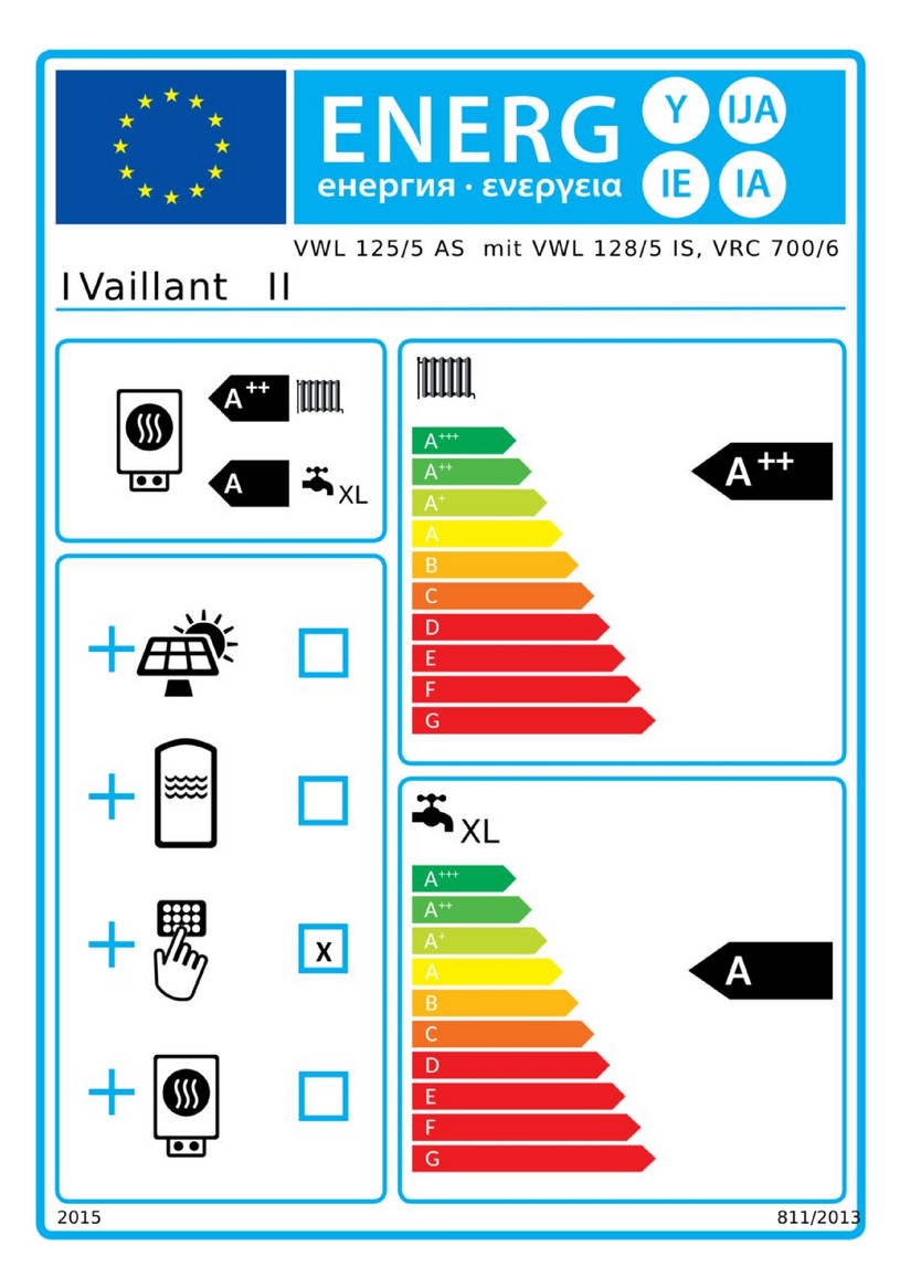 Vaillant Wärmepumpenpaket 4.125/2 aroTHERM Split VWL 125/5 AS S2 mit uniTOWER VWL 128/5 IS-0010029888