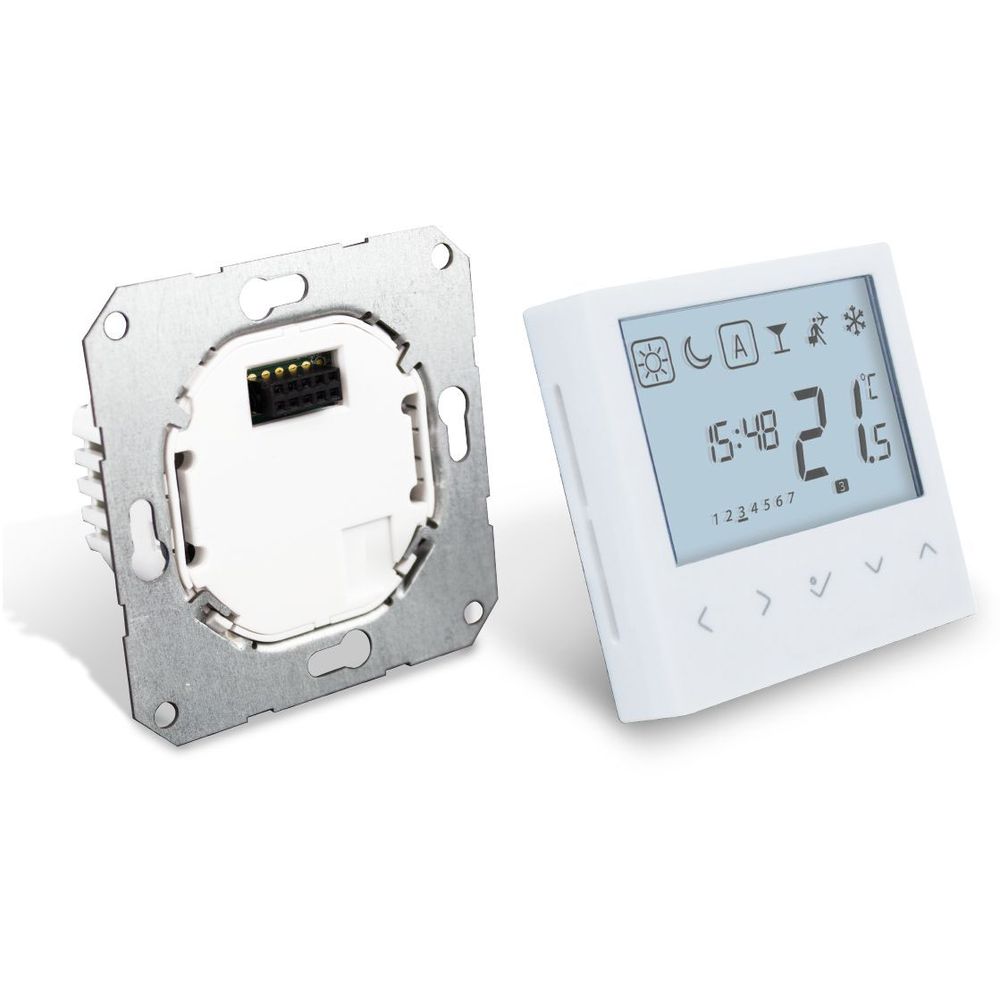 SALUS Raumthermostat BTRP230-9010 elektronisch, digital, reinweiß-117552