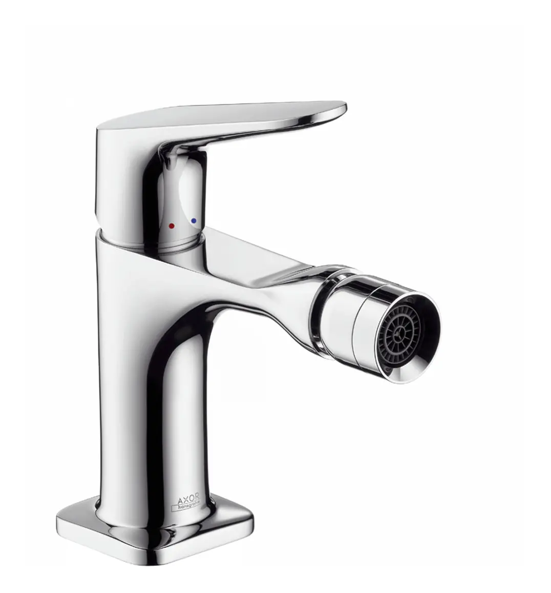Hansgrohe Bidet-Einhebelmischer Axor Citterio M Ausladung 116 mm, mit Ablaufgarnitur, chrom-34210000