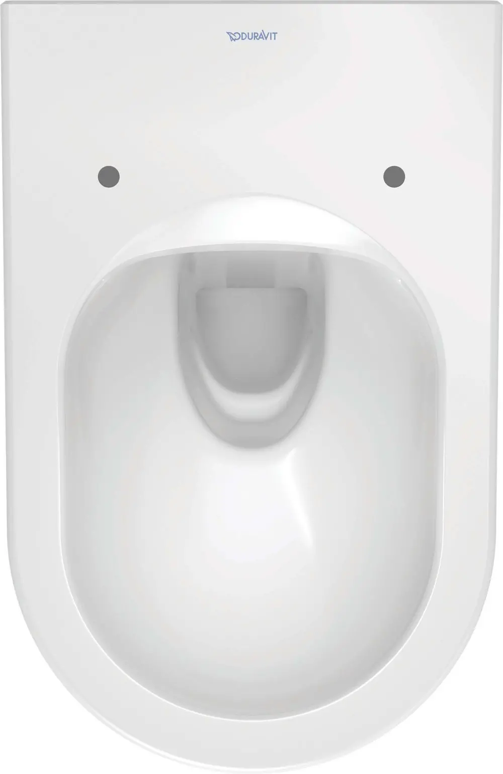 Duravit Wand-Tiefsp.-WC Set Me by Starck weiß, Rimless, Durafix, mit WC-Sitz-45290900A1
