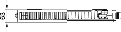 Kermi Ventilheizkörper Plan-V-PTV100300401L1K