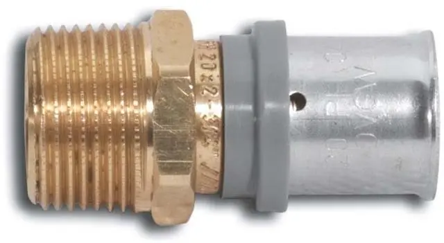 Kermi Übergangsstück x-net 1/2" AGx14mm -SHFGU0140AG012