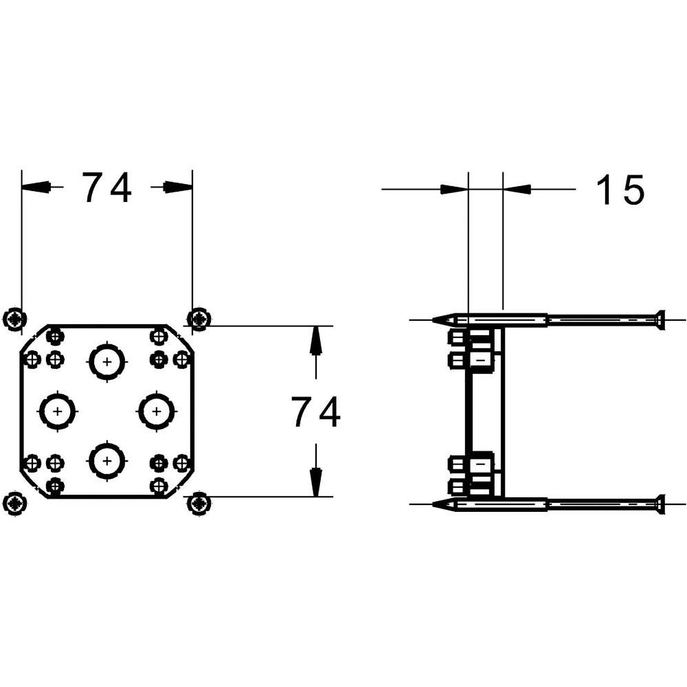 HA Verlängerungssatz HANSA 59914182 15 mm-59914182