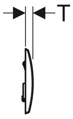 Geberit Betätigungsplatte Kappa20:-115228111