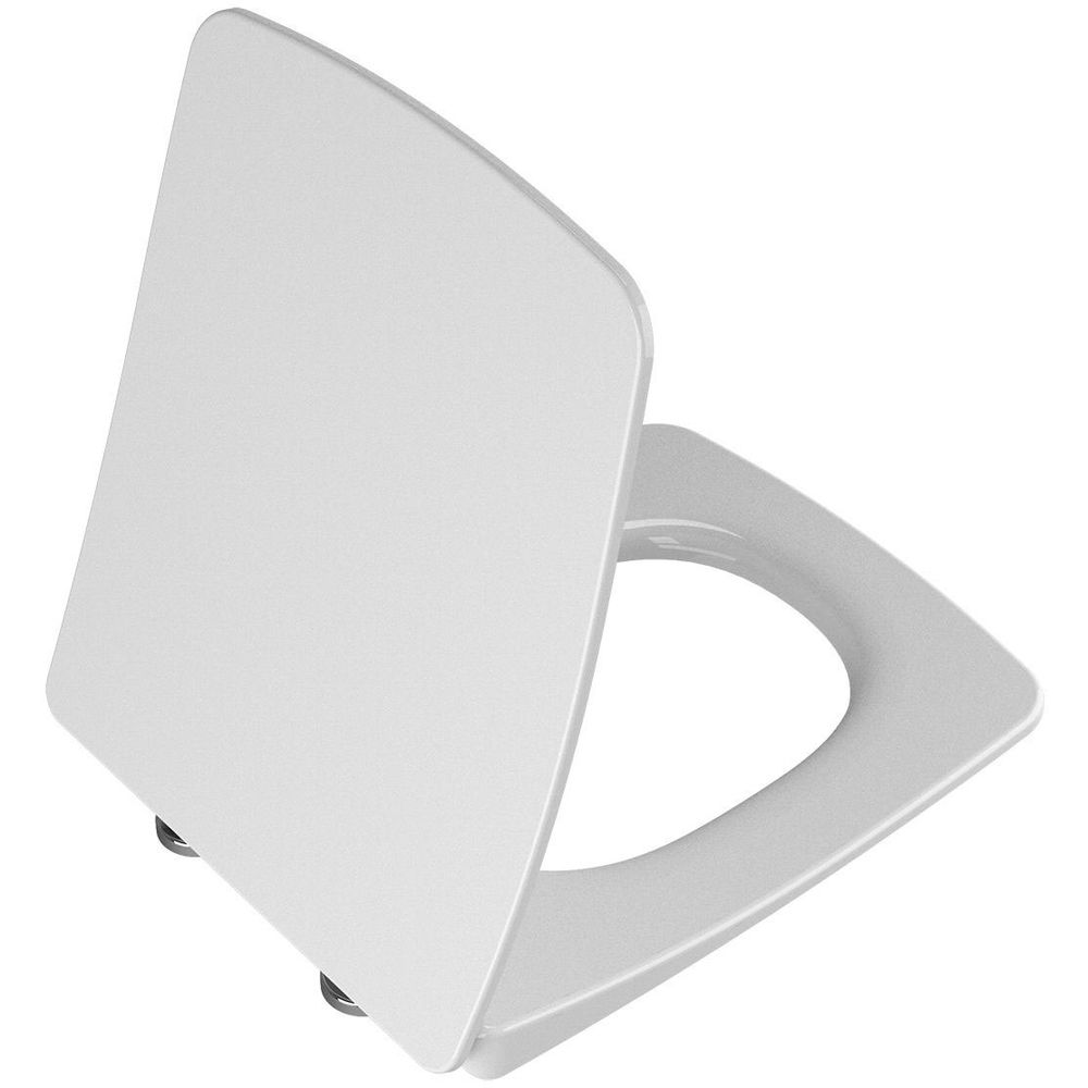 VitrA WC-Sitz Metropole Slim m Abs u SV, Duroplast, Scharn. ES, we-122-003R409